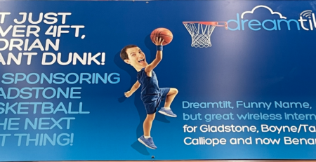 Dreamtilt sponsors Gladstone Port City Power Basketball